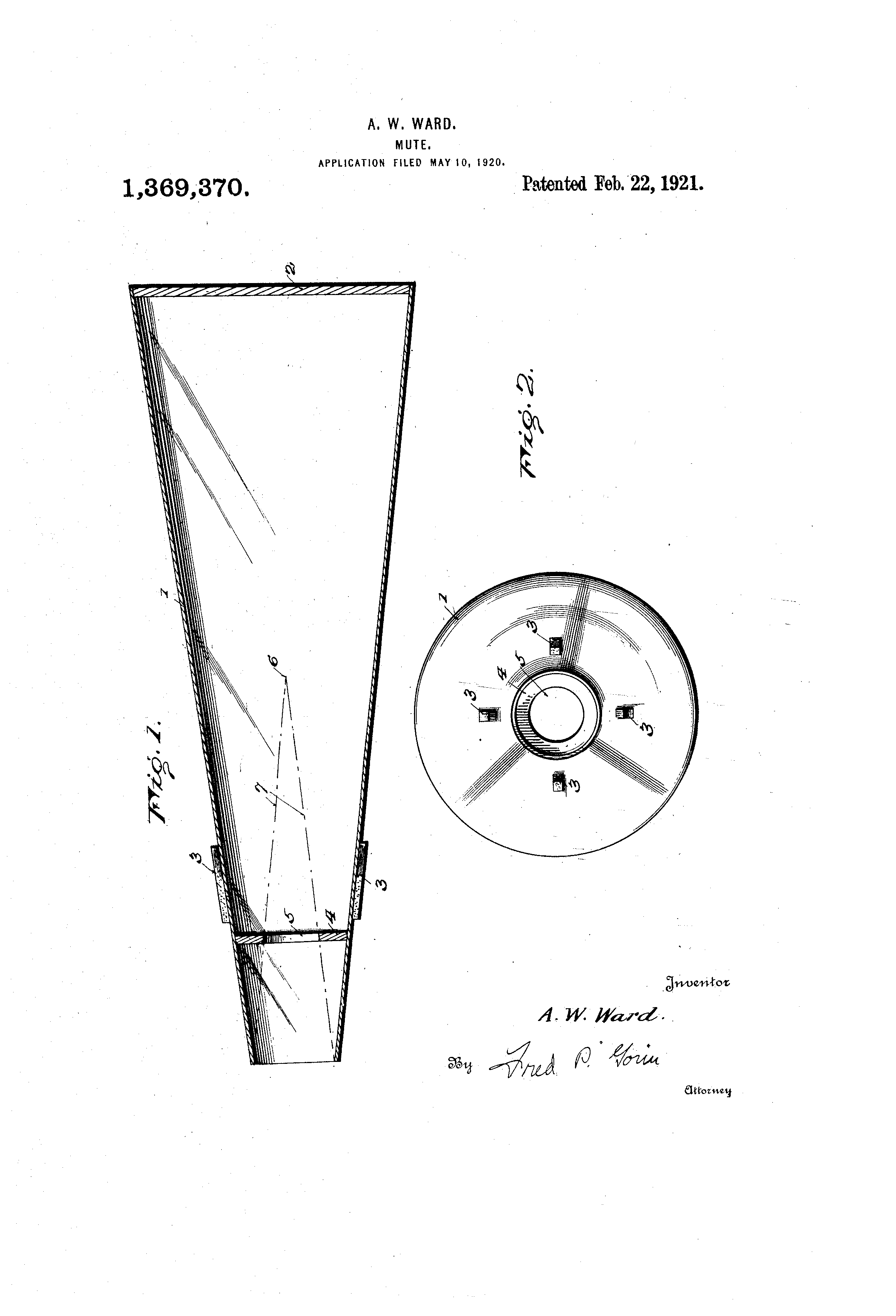 US1369370A Patent Drawing